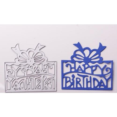 Metal Gift box die cutting dies for Scrapbooking/DIY Easter wedding Halloween Easter card