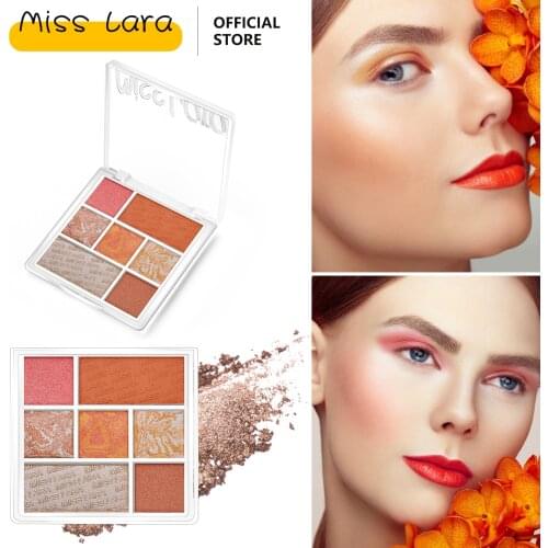 Miss lara Eye Shadow Matte Pearlescent Glitter Pigment Eyeshadow Palette Waterproof Long Lasting Eye Shadow Makeup Cosmetics