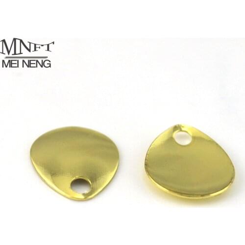 MNFT 12pcs/pack Rotating Gold Sequined 0.6g/0.8g Road Asia Bait Sequins Accessories