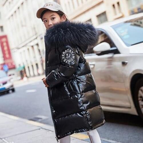 2021 Autumn Winter New Girls Children Clothing Long Jacket Baby Faux Fur Coat Snowsuit Outerwear Kids Long Sleeve Hooded Coat