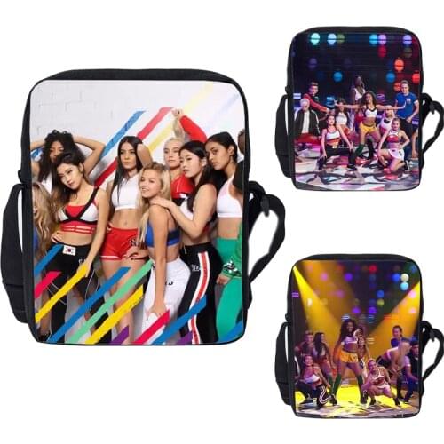 Pop Team Now United 3D Print Shoulder Bags Teenage Girls Boys Un Team Bookbag New Women Handbag Students Stationery Storage Bag