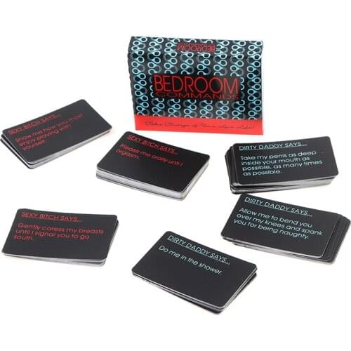 Bed Room Bedroom Commands Adult Card Game Risque Fun 108 Cards