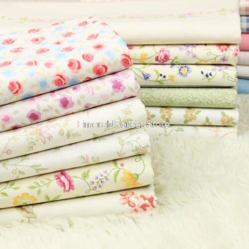 Special offer Nordic style, old coarse canvas printed fabric, handmade DIY bag pillow sofa fabric