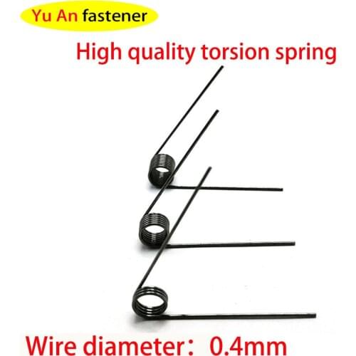 V-Spring, 0.4 Wire Diameter Torsion Small Torsion Spring, Hairpin Spring, 180/120/90/60 Degree Torsion Torsion Spring, 5pcs