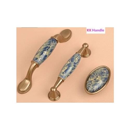 2pcs Door Handle Antique Furniture Knobs and Handles for Kitchen Cabinets Drawer Pull cabinet knobs and handles