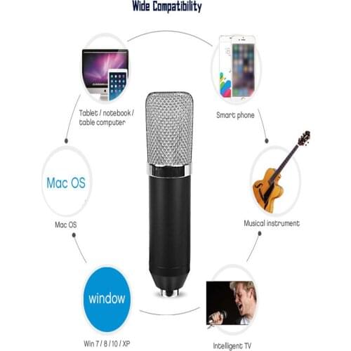 2019 New Computer Live Telecase Microphone Clear Recording Noise Reduction