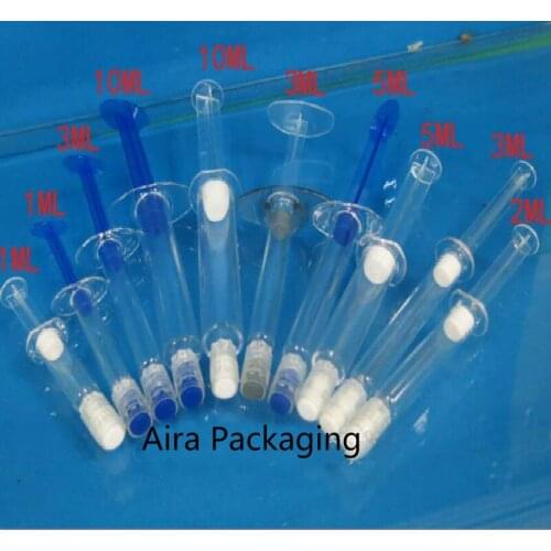 3ML 100pcs/lot Needle Container Empty Tube for Mask Essence Eye Cream Cosmetic Syringe Skin Care Essence Container
