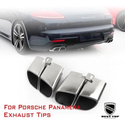 Car Accessories For Porsche Panamera Exhaust Tips