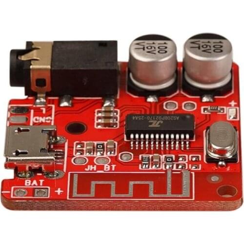 Bluetooth 5.0 JL6925A Stereo Music 3.5mm DIY Car Bluetooth Audio Receiver WAV APE FLAC MP3 Lossless Decoding Stereo Output