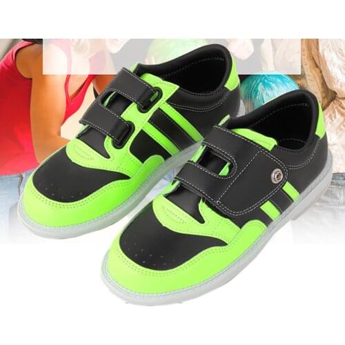 Men Bowling Shoes Low Top Ultra Light Breathable Comfortable Anti Slip Broken Leak Picking Suitable for Large Size Bowling Alley