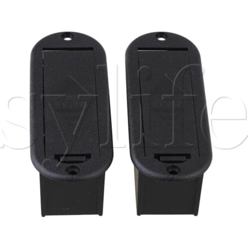 Pair 9V Battery Holder Case For Active Guitar Bass Pickup