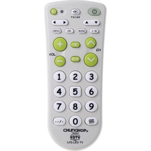 K3NB Large Key Universal Remote Control For KONIKA Hisense Philips LG LCD LED HD TV