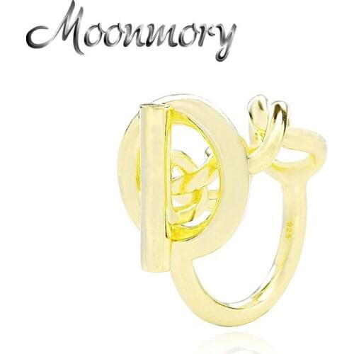 Moonmory Women's Gold Rings