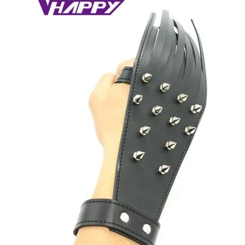 New Tentacles hand clap Leather Spanking Flirt Clap Male Female Sex Toys For Women Men Adult Couple Slave Game VP-PE005031A