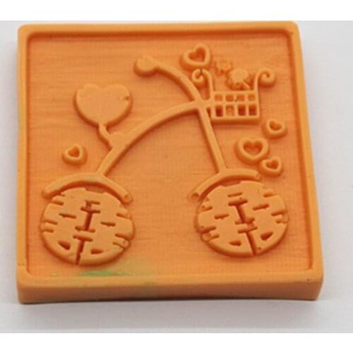 C516 Diy silicone baking chocolate cake soaps mould process