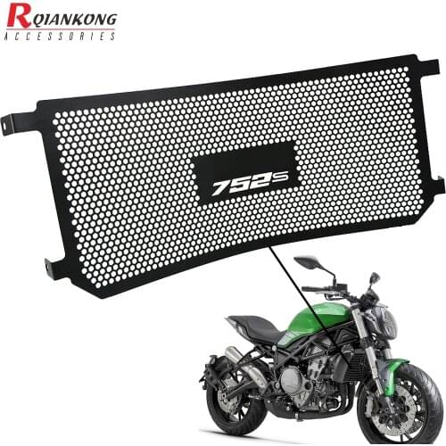 For benelli 752s 2018-2019 Motorcycle Radiator Grille Guard Cover Motorbike CNC Aluninum Water Tank Protector 752 S 2018 2019