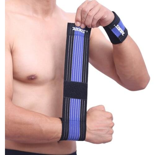 1pc Aolikes Breathable Wrist Support Compression Wrap Belt Hand Strap Protector Gym Fitness Weight Lifting Sportswear