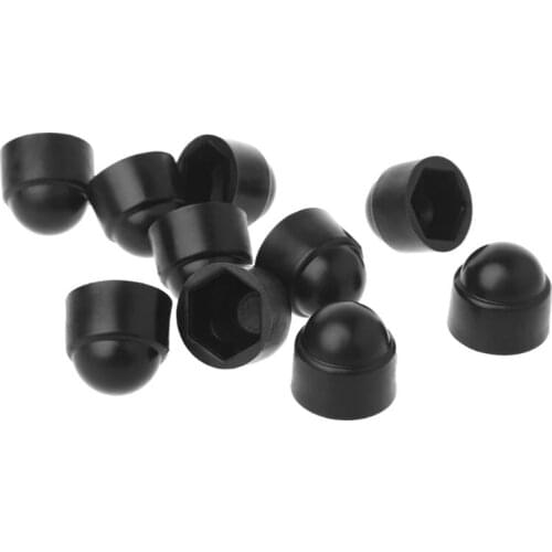 10Pcs Hexagon Plastic Screw Caps Nut Covers M4 M5 M6 M8 M10 M12 Bolt Nut Dome Protection Caps Covers Exposed Plastic Screw Caps