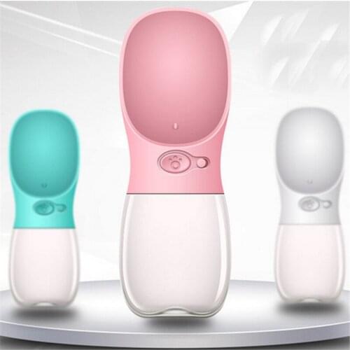 3 Pcs Dog Water Bottle Leak Proof Portable Puppy Water Dispenser With Feeder for Pets Outdoor Walking Hiking Travel Wholesale X2