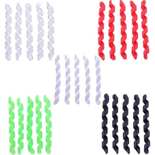 5pcs Bicycle Brake Cable Housing Protector Anti-friction Bike Line Wrap Bike Frame Guard Line Pipe Spiral Sleeve brake cable New