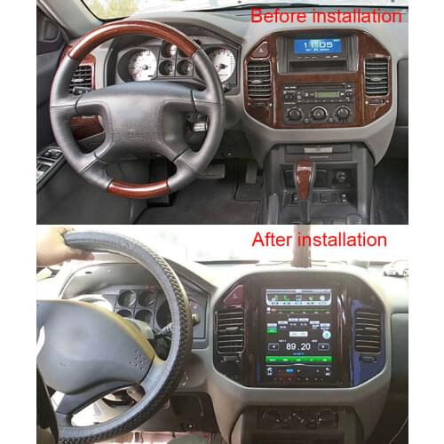 9.7'' Android Navigation Radio Receiver Car DVD Player For Mitsubishi Pajero V73 GPS Car Radio Video Multimedia Player