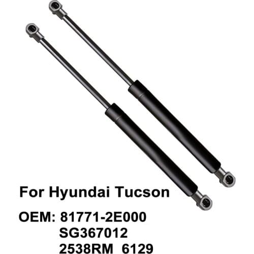 Tailgate Boot Gas Spring Strut Lift Cylinder Support 2538RM 81771-2E000 SG367012 for Hyundai Tucson from 2007 to 2013