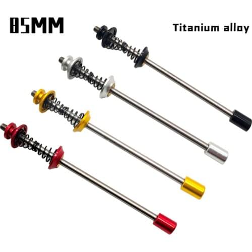 Litepro Titanium Alloy Quick Release Lock Slow Release 74/85/100/130/135MM Mountain Road Bike Shaft QR Lever Bicycle Skewer