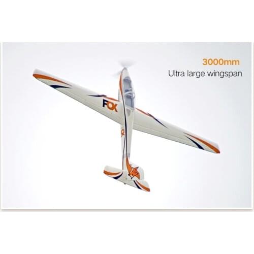 FMS Model 3m Fox Grand Wing RC Glider PNP