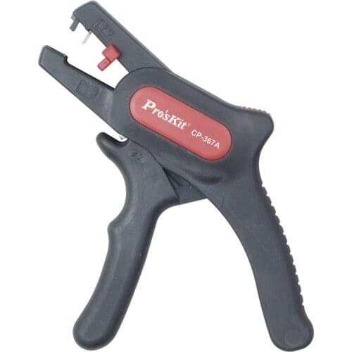 Proskit CP-367A Self-adjusting Insulation Stripper(awg 24~10/0.2~6.0MM) Wire Stripper Flat Nose Bent Electrical Multifunctional