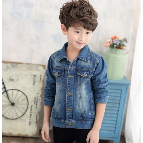 Джинсовые куртки для мальчиков MINISED China At AliExpress
