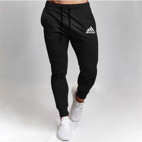 Casual New Mens Joggers Pants Fitness Men Sportswear Tracksuit Bottoms Skinny Sweatpants Trousers Black Gyms Jogger Track Pants