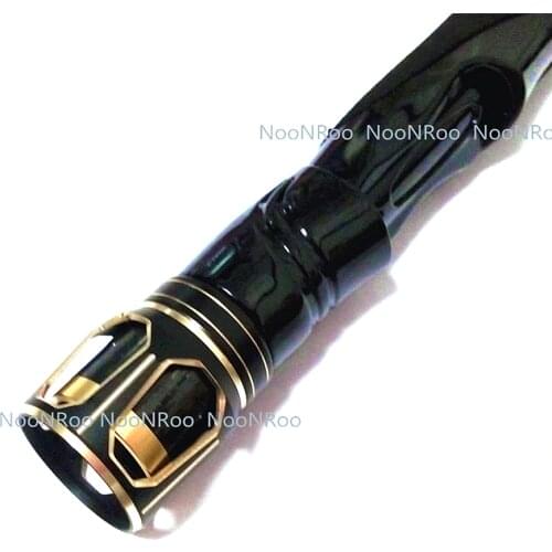 NooNRoo Reel Seat Set Spinning Reel Seat Grips Aluminum 3K Carbon DIY Fishing Rod Building Repair components 5 Part a set