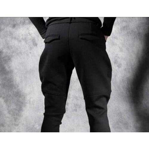 27-44 New 2018 Mens clothing Hair Stylist fashion Casual pants plus size stage singer costumes