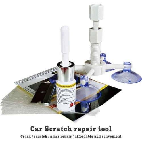Protable Car Windshield Repair Tool Auto Window Glass Windscreen Repair Kit Restore Cars Crack Glass Split Scratch Repair Tool