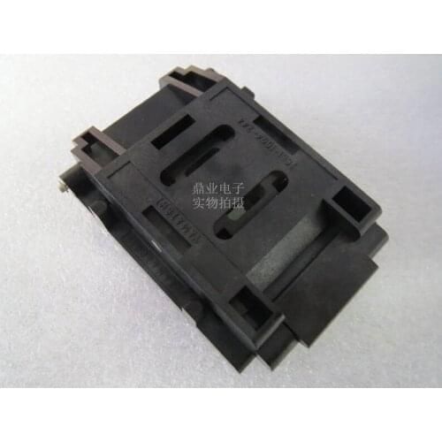 Clamshell IC51-1004-313 LQFP100 YAMAICHI IC Burning seat Adapter testing seat Test Socket test bench in stock free shipping