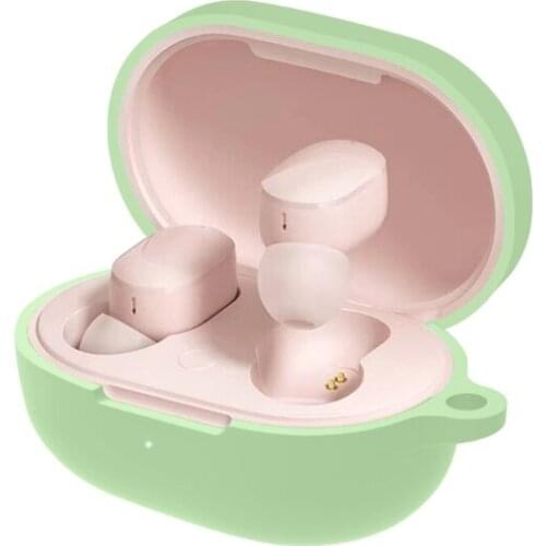 Silicone Shell Protective Cover Anti-fall Earphone Case for Redmi AirDots 3 L41E