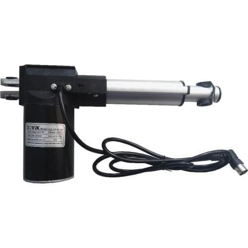 SOViK 12 inch 300mm Stroke Heavy Duty Linear Actuator 24V DC 6000N 1320lbs Max Lift