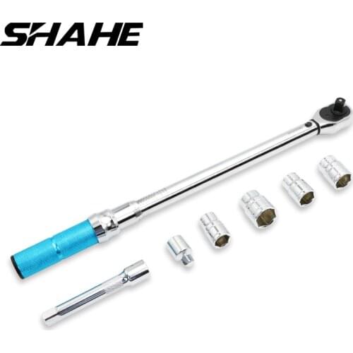 7PCS Wrench Set 1/2inch 20-210 N.m Universal Wrench Car Bicycle Repair Tools Hand Spanner Ratchet Wrench Tool