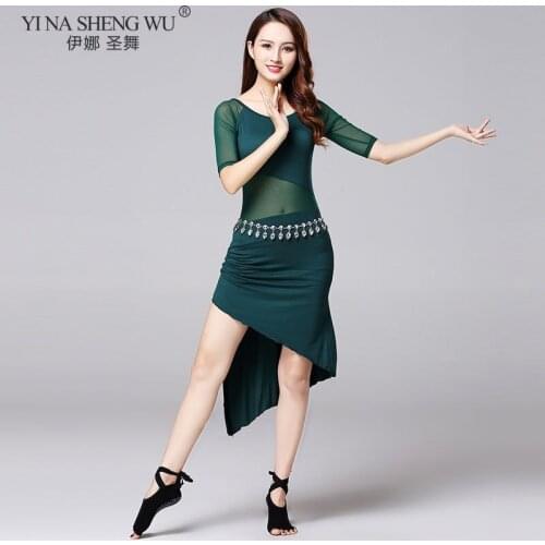 Belly Dance Skirt New Female Sexy Eastern Clothes Dress Practice Clothes Summer Elegant Profession Performance Exercise Clothing