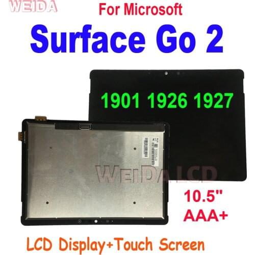 10.5" AAA+ LCD For Microsoft Surface Go 2 Go2 1901 1926 1927 LCD Display Touch Screen Digitizer Assembly for Surface Go 2 LCD