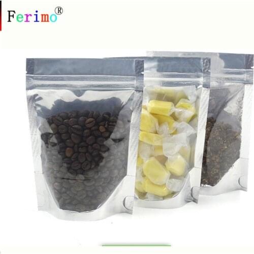 100pcs food storage bag 20 x 30cm yin and yang self-supporting self-sealing bag small pineapple bag chain bag