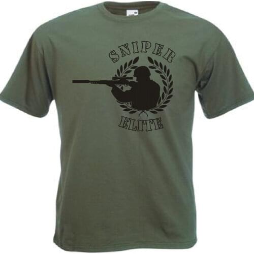 2019 Fashion Cotton T-shirt Sniper Scharfschutze Bundeswehr Reichsadler Ksk Elite Wehrmacht