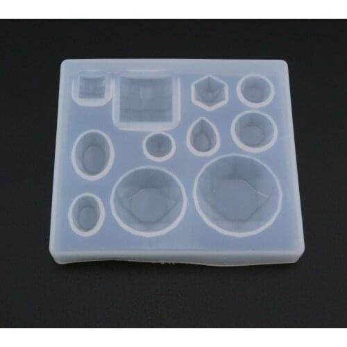 Assortment Shape Breast Milk Cabochon Silicone Mold Epoxy Resin Keepsake DIY Jewelry Making Supplies 1507047
