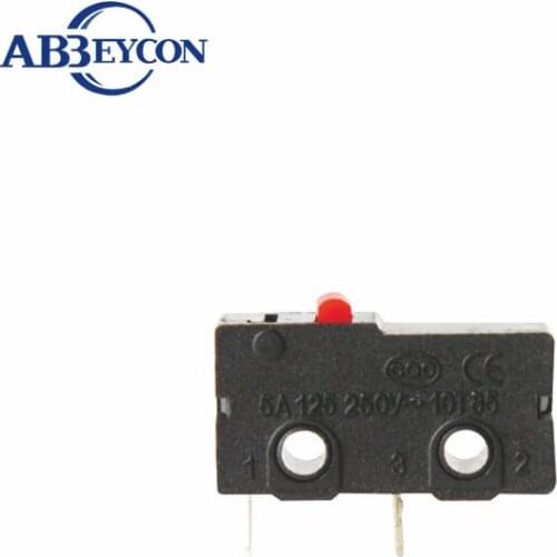 Normal open push to ON 2pin lever electrical micro switch 24V black plastic micro switch