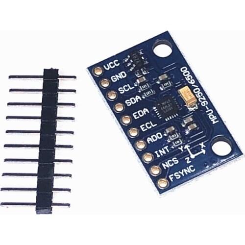 IIC I2C SPI MPU6500 MPU-6500 6-Axis Gyroscope Accelerometer Sensor Module Replace MPU6050 With Pins GY-6500