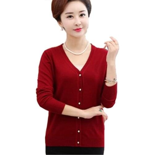 Plus Size 5XL Cashmere Knitted Cardigan Women 2020 New Spring Autumn Coat Long Sleeve Cardigan Sweater Women Autumn Tops PZ3155