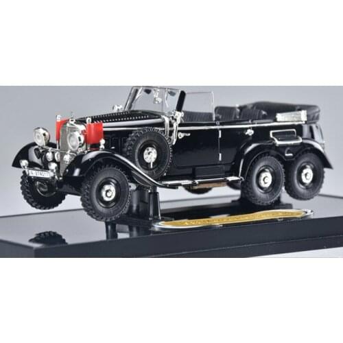 1:43 Die-cast Alloy Classic 1934 770k Convertible Car Model Exquisite Decorations Commemorative Collection Scene Layout