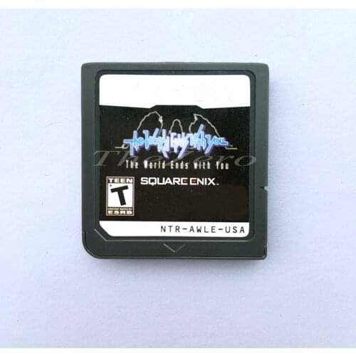 The World Ends with You Video Game Cartridge Console Card US Version for DS3DS2DS Console