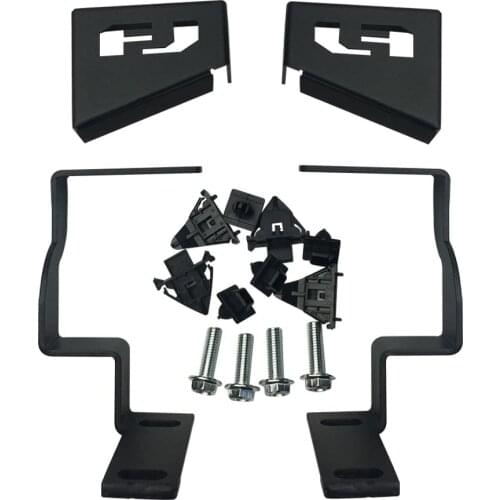 Driving Light Brackets Front Corner Light Mount Brackets for Toyota Fj Cruiser 2007+(1 Pair)