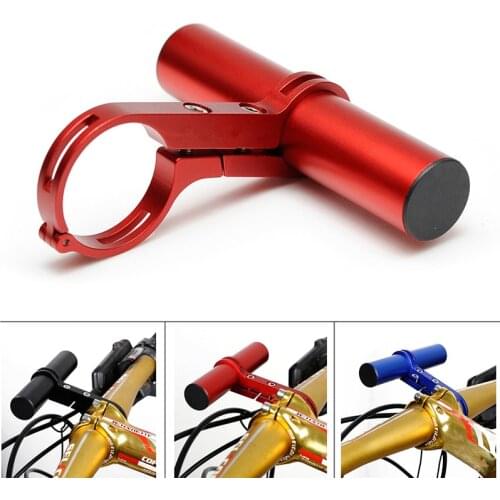 Multifunctional Mountain Bike Handlebar Extension Bracket Aluminum Alloy Headlight Headlight Rod Odometer Bracket Mounted